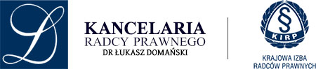 Kancelaria Radcy Prawnego – Łukasz Domański Logo