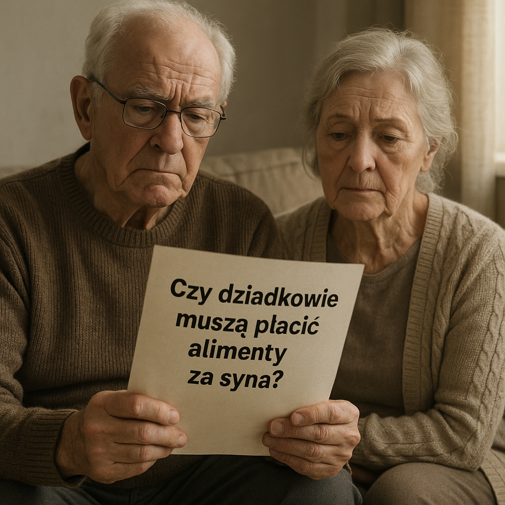 Czy dziadkowie muszą płacić alimenty za syna